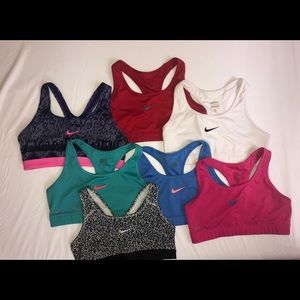 NIKE SPORTS BRAS. $16 Each, SIZE M